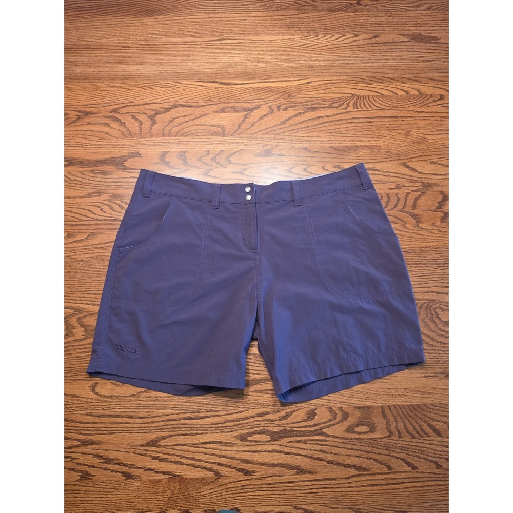 Rab Helix Shorts Womens XL (uk 16) Purple Hiking Camping Athletic